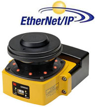 STI OS32C laser scanner with EtherNet/IP
